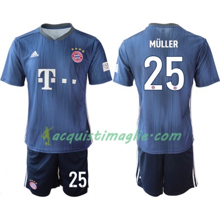 Divisa di Calcio Bayern Monaco MULLER 25 Bambino Terza 2018/2019